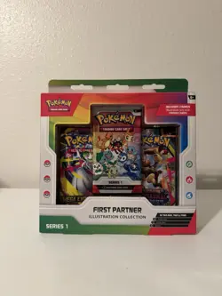 Pokemon TCG First Partner Illustration Series 1 Promo Booster Box Charmander - Image 1