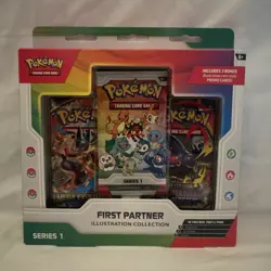 Pokemon TCG: First Partner Illustration Collection—Series 1 New Factory Sealed - Image 1