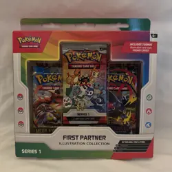 Pokemon TCG: First Partner Illustration Collection—Series 1 New Factory Sealed - Image 1