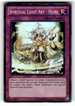 Spiritual Light Art - Hijiri GAOV-EN077 1st Edition Super Rare Galactic Overlord - Image 1