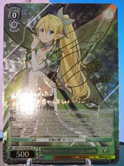 Weiss Schwarz Bond Between Siblings Leafa SP (English) - Image 4