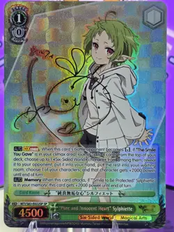 Weiss Schwarz "Pure and Innocent Heart" Sylphiette SP (English) - Image 1