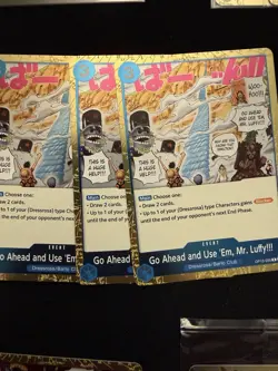One Piece Holo Rare Event Cards - Image 4