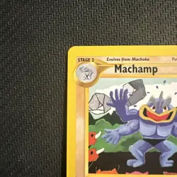 Machamp - 43 - Pokemon Wizards Black Star Promo Card NM (VERY CLEAN) - Image 2