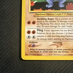 Machamp - 43 - Pokemon Wizards Black Star Promo Card NM (VERY CLEAN) - Image 4