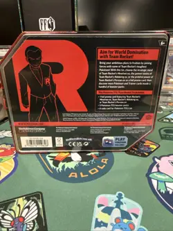 Pokemon Cards Destined Rivals Team Rocket Tin Nidoking EX Promo 5 Booster Packs - Image 2