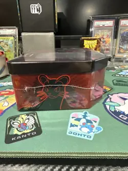 Pokemon Cards Destined Rivals Team Rocket Tin Nidoking EX Promo 5 Booster Packs - Image 4