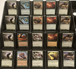 MTG Wurm Tribal (Mono Green Lifegain Stompy) 40-Card Deck Pack| Just Add Lands - Image 1