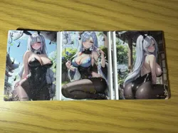 Dream Couple 2 Premium Trifold Card Sexy Waifu Goddess Story ShengKa Shenhe - Image 2