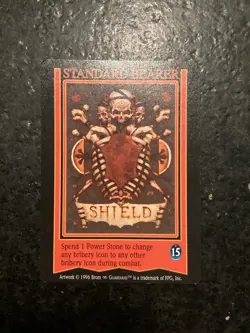 Bones Standard Bearer 15 Guardians CCG Card - Image 1