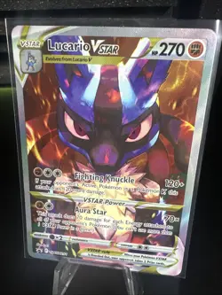 Lucario VSTAR SWSH291 SWSH: Sword & Shield Promo Cards Holo - Image 1
