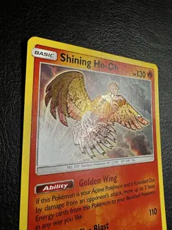 NM Shining Ho-Oh SM70 SM Promo Holo Rare 2017 Pokemon TCG Basic Card English - Image 3