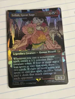 Tellah, Great Sage (Borderless) Final Fantasy Foil - Image 1