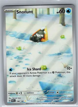 Snorunt 188/182 SV04: Paradox Rift - Pokemon Card - NM - Image 1