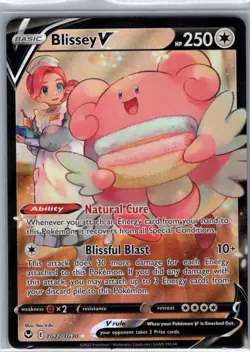 Blissey V TG22/TG30 SWSH12: Silver Tempest Trainer Gallery - Pokemon Card - NM - Image 1