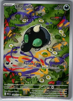 Shroodle 149/132 ME01: Mega Evolution - Pokemon Card - NM - Image 1