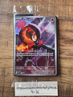 Charcadet 022 Pokemon Phantasmal Flames ETB SEALED NM - Image 1