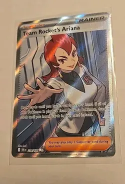 Team Rocket's Ariana 224/182 Pokemon TCG Destined Rivals NM - Image 1