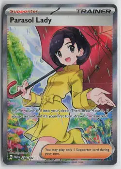 Parasol Lady 238/182 Ultra Rare Paradox Rift Pokemon NM - Image 1