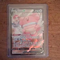 Pokemon TCG Lugia V Ho-Oh V Blissey V Okidogi EX Full Art Holo Lot 4 Cards - Image 3