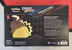 Pokemon TCG Crown Zenith Pikachu VMAX Special Collection Box Sealed - Image 2