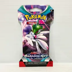 1x Paradox Rift - Scarlet & Violet Sealed Pokemon Card Sleeved Booster Pack - Image 1