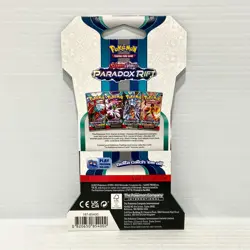 1x Paradox Rift - Scarlet & Violet Sealed Pokemon Card Sleeved Booster Pack - Image 2