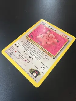 Erika’s Clefairy 40/132 Gym Challenge Unlimited 2000 Pokemon Card Uncommon NM - Image 3