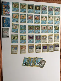 POKEMON JAPANESE HANADA CITY GYM THEME DECK MISTY 1996 RARE (OPENED) - Image 5