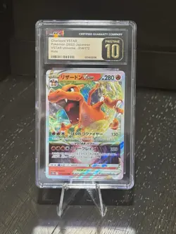 2022 Pokemon Charizard VSTAR Holo 14/172 VSTAR Universe Japanese CGC 10 PRISTINE - Image 2