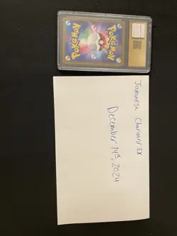 🔥🔥🔥 CGC 10 Charizard Ex 115/190 RR Japanese Pokemon Shiny Treasure - Image 2