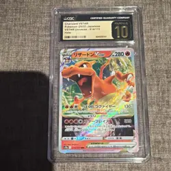 Pokemon Charizard VSTAR 014/172 VSTAR Universe Japanese Holo CGC Pristine 10 - Image 1