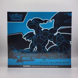 Pokemon Black Bolt Pokemon Center Elite Trainer Box PC ETB Sealed SV11B - Image 1