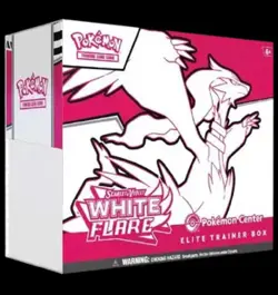 White Flare Pokemon Center Elite Trainer Box (Exclusive) - Sealed New - Image 1