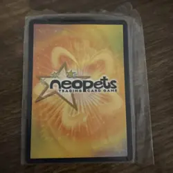 2004 Neopets Trading Card YELLOW KACHEEK 4/15 Promo - Image 2