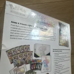 ✅Pokemon Prismatic Evolutions Elite Trainer Box ETB | | (Plastic Rip See Pics)✅ - Image 4