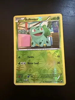 Pokemon Bulbasaur Dark Explorers Reverse Holo 1/108 NM - Image 1