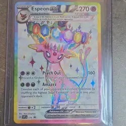 Pokemon TCG Umbreon EX 176 & Espeon EX 175 SVP Prismatic Evoultions Promos - Image 5