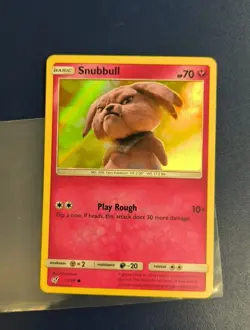Snubbull 15/18 Pokemon Detective Pikachu Common Holo MINT CONDITION Card - Image 1
