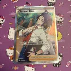 Pokemon TCG Cheren's Care 168/172 Brilliant Stars Holo Ultra Full Art Rare - Image 1