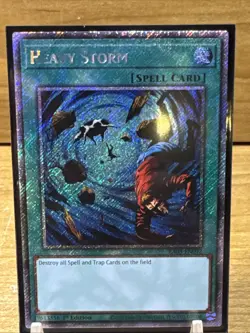 1x Yu-Gi-Oh! Heavy Storm - RA03-EN092 - Platinum Secret Rare - 1st Edition - NM - Image 1