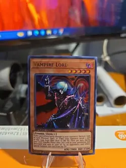 YUGIOH VAMPIRE LORD SBSC-EN007 ULTRA 1ST ED NM SPEED DUEL - Image 1