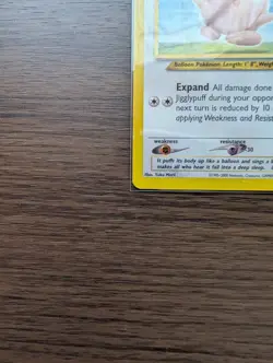 Pokemon TCG Jigglypuff Neo Destiny 44/105 Regular Unlimited Card - Image 4