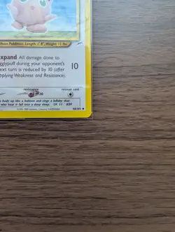 Pokemon TCG Jigglypuff Neo Destiny 44/105 Regular Unlimited Card - Image 5