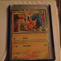 Pokemon Pikachu 006/015 McDonald's 2023 Holo Promo Card English - Image 2