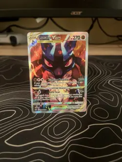 Pokemon TCG Lucario VSTAR Sword & Shield SWSH291 Holo Promo Card Mint Condition - Image 1