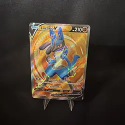 Lucario V Promo SWSH: Sword & Shield Promo Cards SWSH213 - Image 2