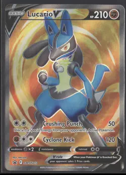 Lucario V Holo Promo SWSH: Sword & Shield Promo Cards SWSH213 NM - Image 1