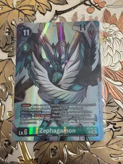 Digimon Card Game Liberator Debugger Set PB-22 Zephagamon Alt Art ST18-12 - Image 1