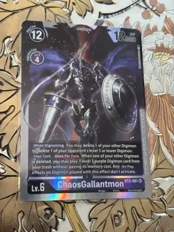 Digimon Card Game ChaosGallantmon Super Rare Battle of Omni BT5-081 SR - Image 1